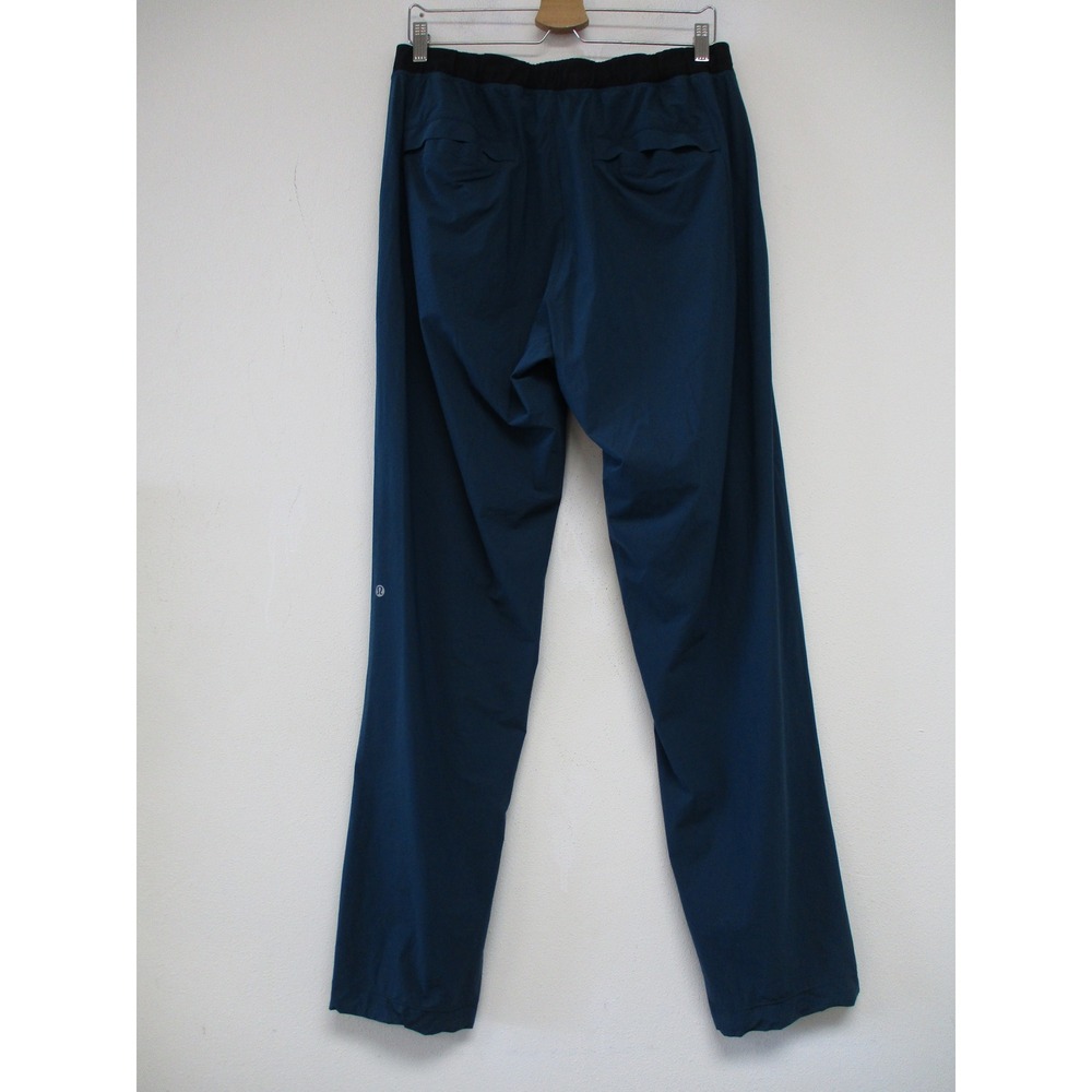 Lululemon Pants Mens Large Blue Relaxed Fit Athletic Training Utility Pockets